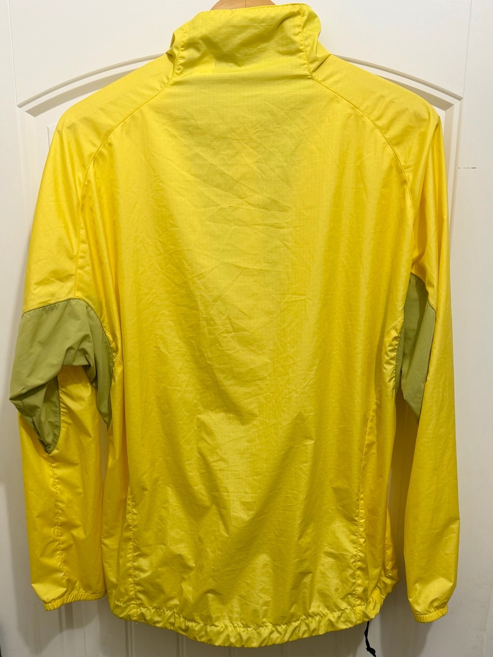 VTG Patagonia Women’s Velocity O2 Windbreak, Yellow, Size Medium, 1990s, 24126 - Picture 2 of 7